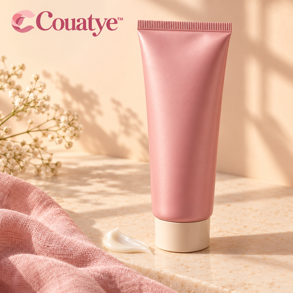 Couatye™ Everyday Hand Cream in a Rose Squeeze Tube — logo product image